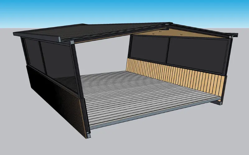 Huts Modulo Interior